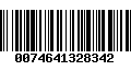 Código de Barras 0074641328342