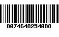 Código de Barras 0074648254088