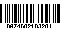 Código de Barras 0074682103281