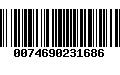 Código de Barras 0074690231686