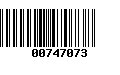 Código de Barras 00747073