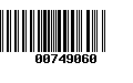 Código de Barras 00749060