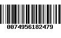 Código de Barras 0074956182479