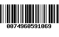 Código de Barras 0074960591069