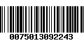 Código de Barras 0075013092243