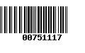 Código de Barras 00751117