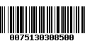 Código de Barras 0075130308500