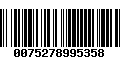 Código de Barras 0075278995358