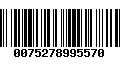 Código de Barras 0075278995570