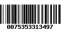Código de Barras 0075353313497