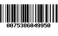 Código de Barras 0075386049950