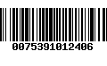 Código de Barras 0075391012406