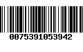 Código de Barras 0075391053942