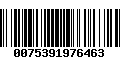 Código de Barras 0075391976463