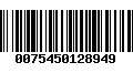 Código de Barras 0075450128949