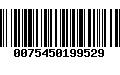 Código de Barras 0075450199529