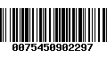 Código de Barras 0075450902297