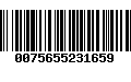 Código de Barras 0075655231659