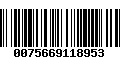 Código de Barras 0075669118953