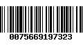 Código de Barras 0075669197323