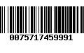 Código de Barras 0075717459991