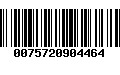 Código de Barras 0075720904464