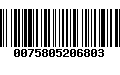 Código de Barras 0075805206803