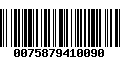Código de Barras 0075879410090