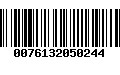 Código de Barras 0076132050244