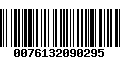 Código de Barras 0076132090295