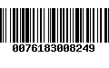 Código de Barras 0076183008249