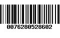 Código de Barras 0076280528602