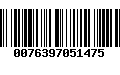 Código de Barras 0076397051475