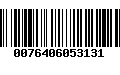 Código de Barras 0076406053131