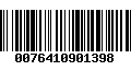 Código de Barras 0076410901398