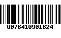 Código de Barras 0076410901824