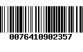 Código de Barras 0076410902357