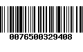 Código de Barras 0076500329408