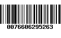 Código de Barras 0076606295263