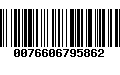 Código de Barras 0076606795862