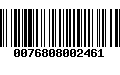 Código de Barras 0076808002461