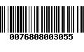 Código de Barras 0076808003055