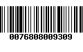 Código de Barras 0076808009309