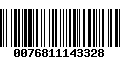 Código de Barras 0076811143328