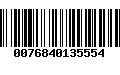 Código de Barras 0076840135554