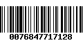 Código de Barras 0076847717128
