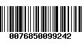 Código de Barras 0076850099242