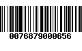 Código de Barras 0076879000656