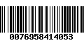 Código de Barras 0076958414053