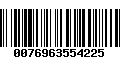 Código de Barras 0076963554225